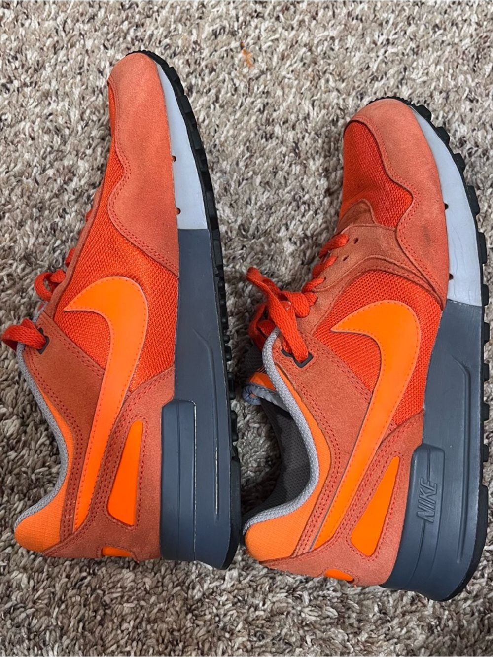 Nike Air Pegasus 89 Team Orange Mens Size 8 Activewear Mesh - Picture 7 of 8